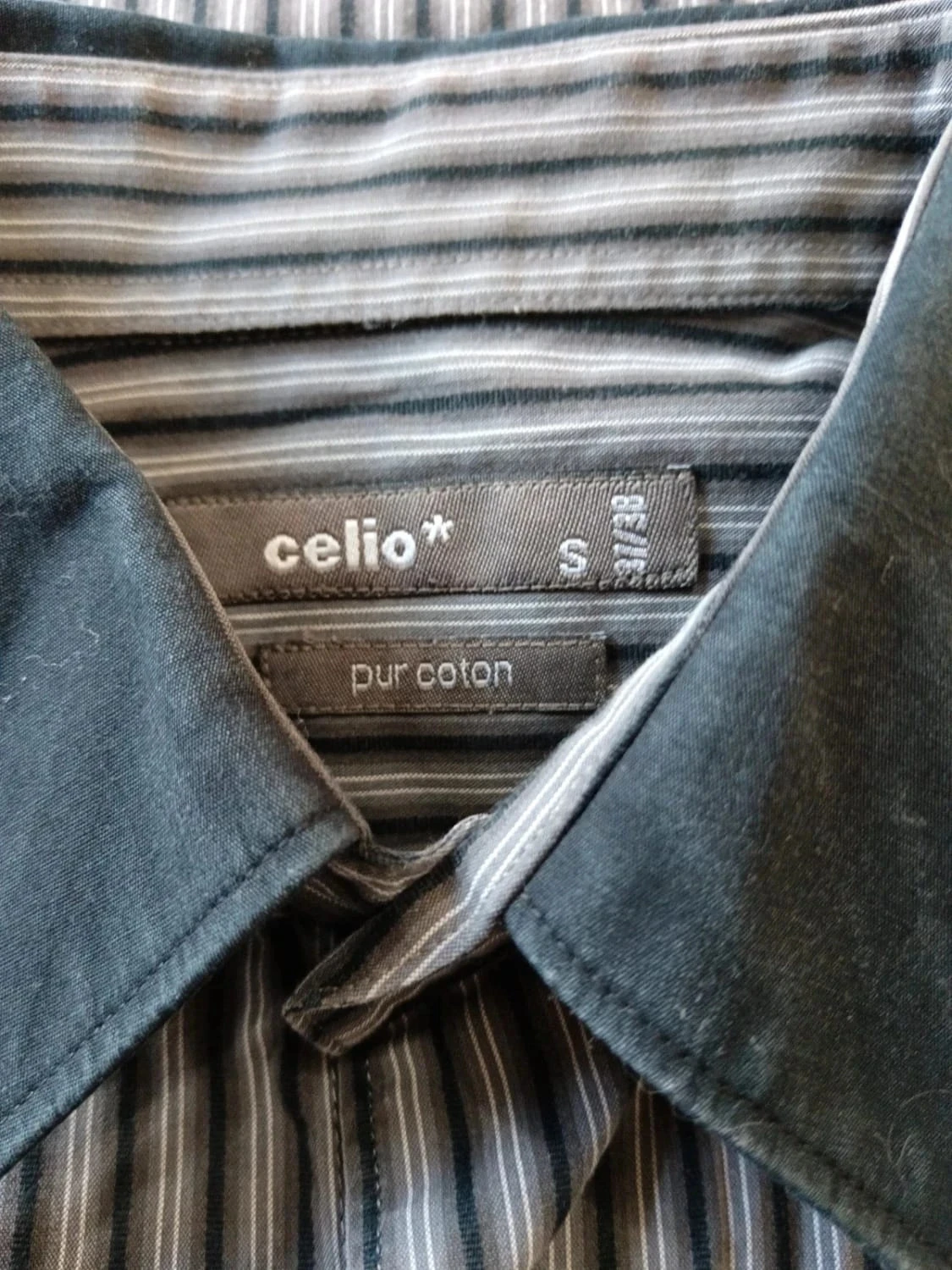 C79 gestreepte Celio-shirt 37-38 – photo 3